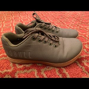 NO BULL ARMY GREEN TRAINERS